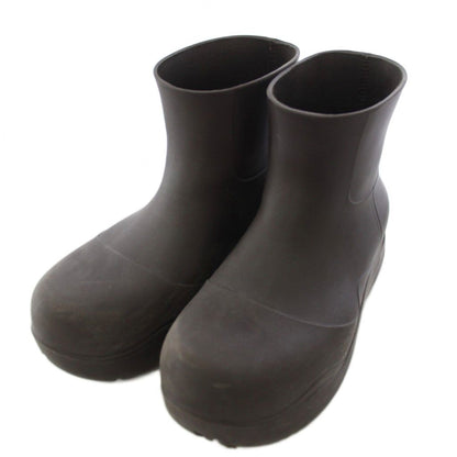 Bottega Veneta Puddle Boots Paddle Ruba Rain Shoes Short Brown
