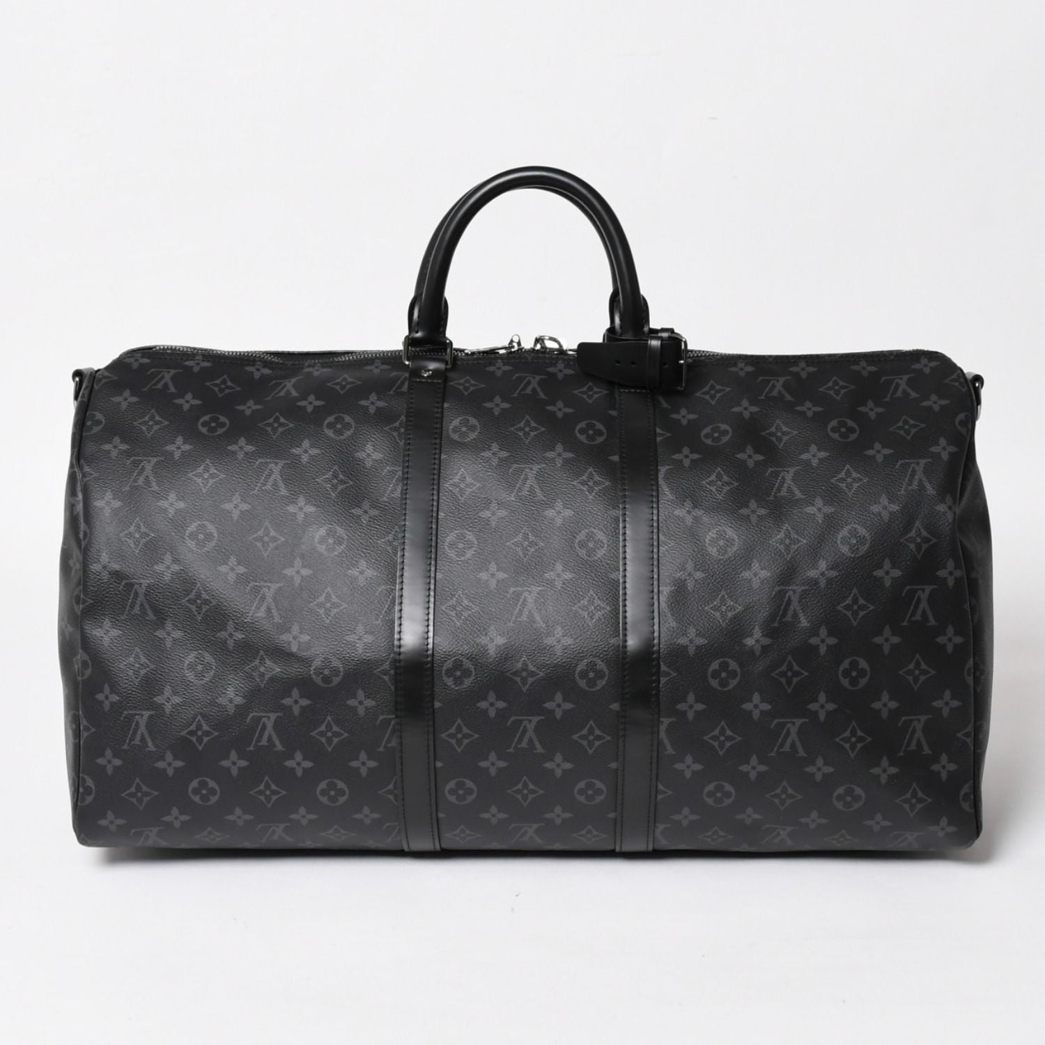 Louis Vuitton Boston Bag Keepall Bandouliere 55 Monogram Eclipse — view 2