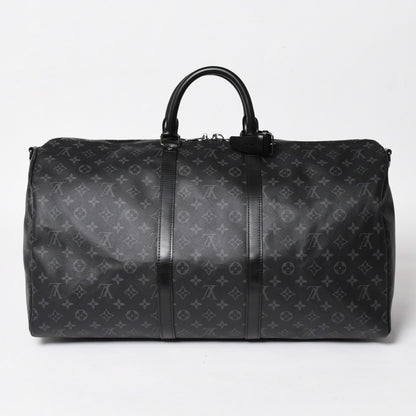 Louis Vuitton Boston Bag Keepall Bandouliere 55 Monogram Eclipse — view 2