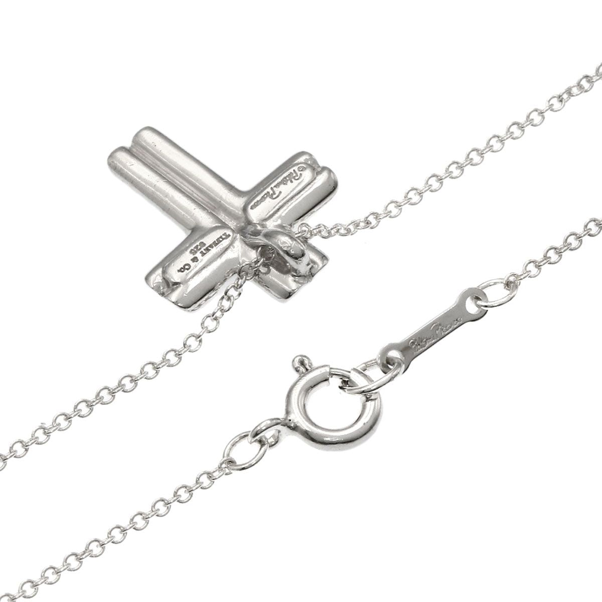 Tiffany & Co Cross Heart Necklace — view 2