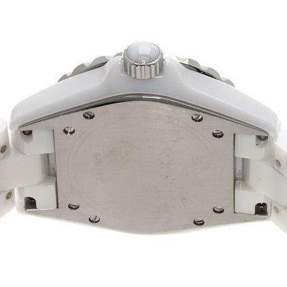 Chanel J12 38 Diamond Bezel Watch Ceramic — view 6