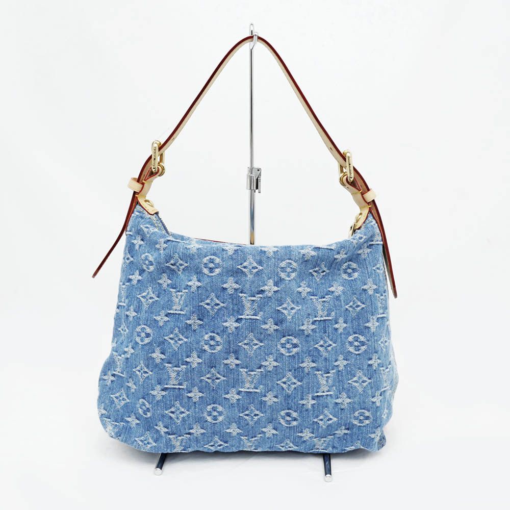 Louis Vuitton Monogram Denim Shoulder Bag Blue — view 2