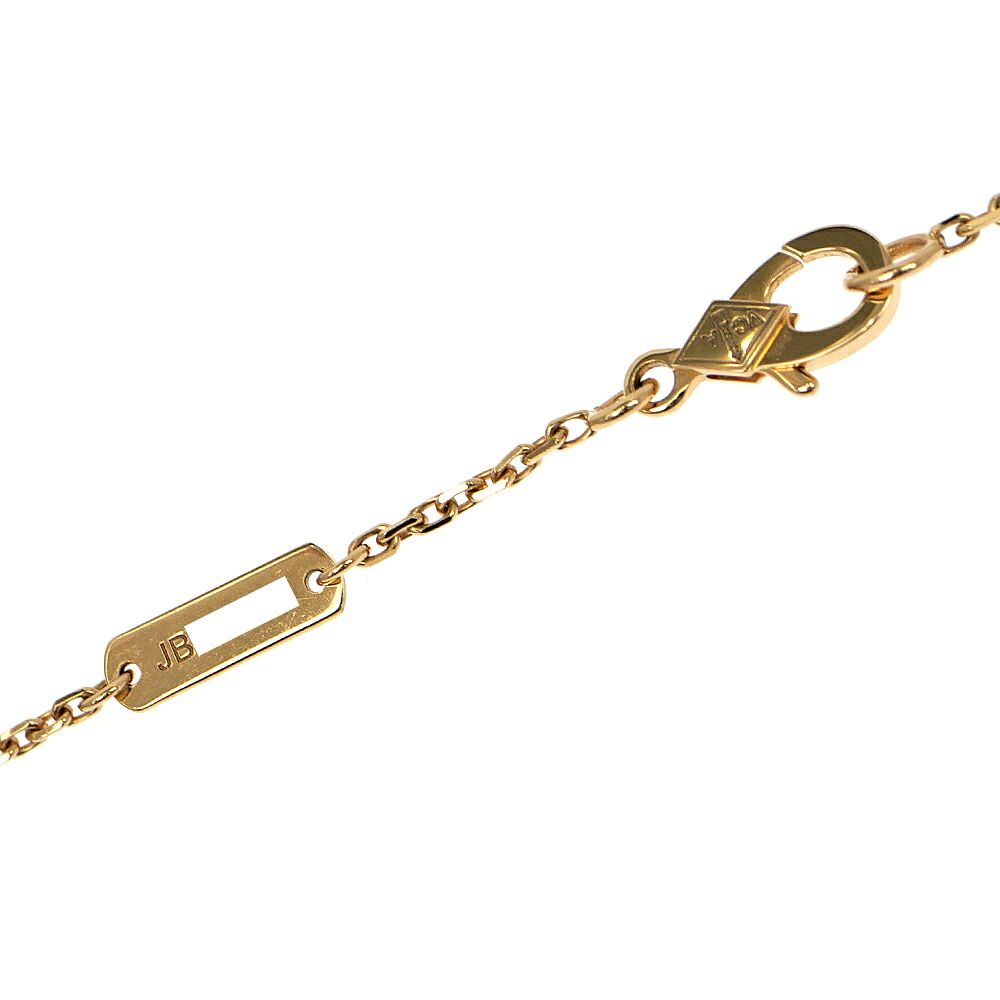 Van Cleef & Arpels Necklace Perlee Coule Carnelian 18K Pink Gold — view 8