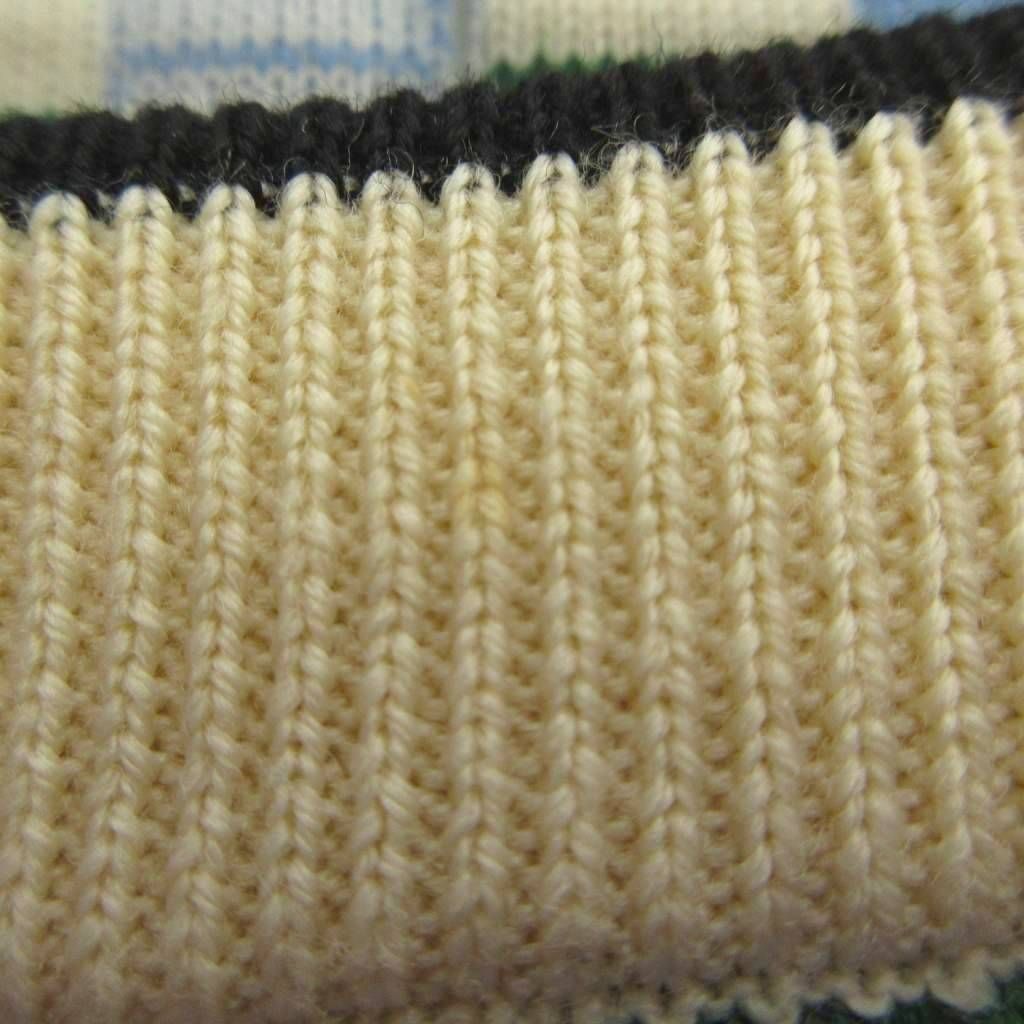 Miu Miu Miu Knit Skirt Mini Wool 40 White Multicolor Checkerboard Pleated PP — view 4