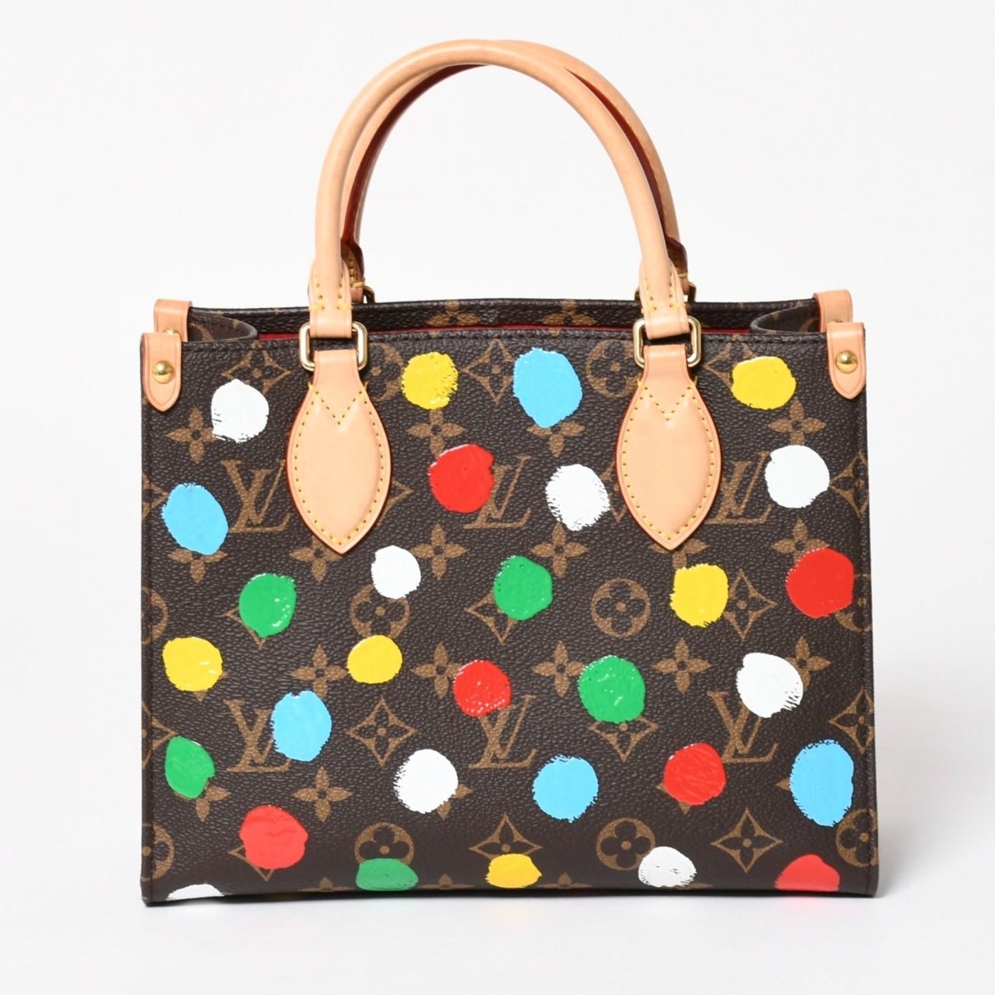 Louis Vuitton 2-Way Shoulder Bag On The Go PM Yayoi Kusama Dot Paint — view 2