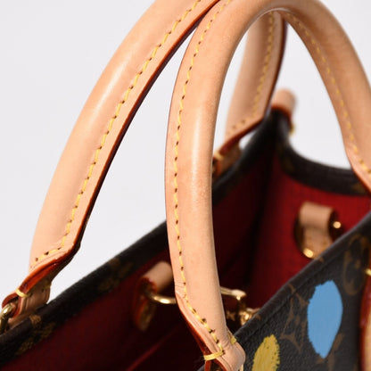 Louis Vuitton 2-Way Shoulder Bag On The Go PM Yayoi Kusama Dot Paint — view 8