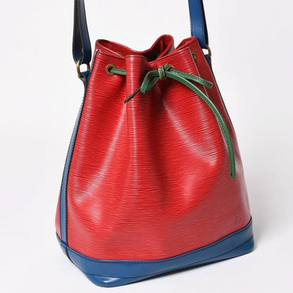 Louis Vuitton Epi Noe Tricolor Drawstring Shoulder Bag Multicolor Leather Gold — view 3