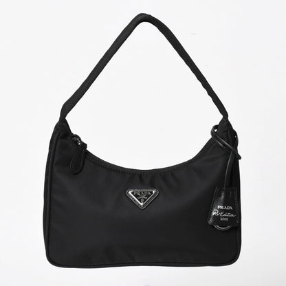 Prada Hobo Nylon Black