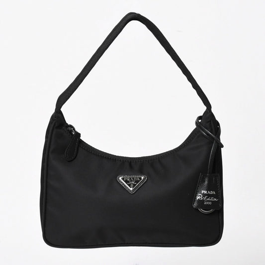 Prada Hobo Nylon Black