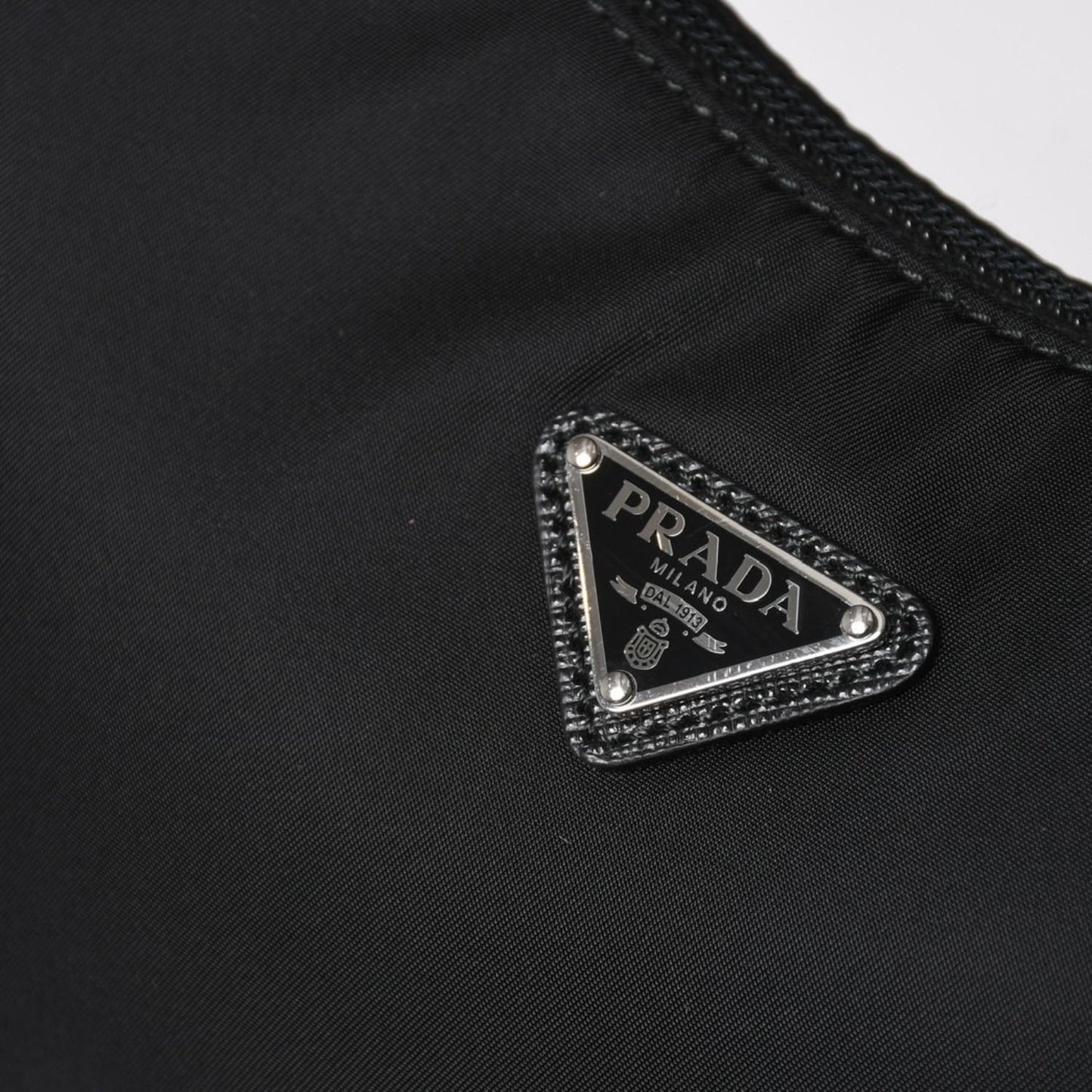 Prada Hobo Nylon Black — view 8