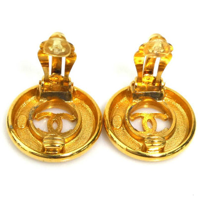 Chanel Earrings Gold — view 7
