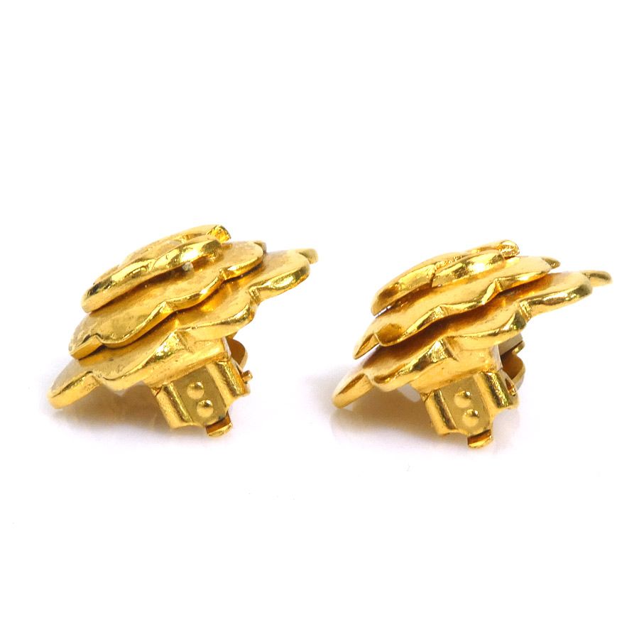 Chanel Earrings Gold — view 3