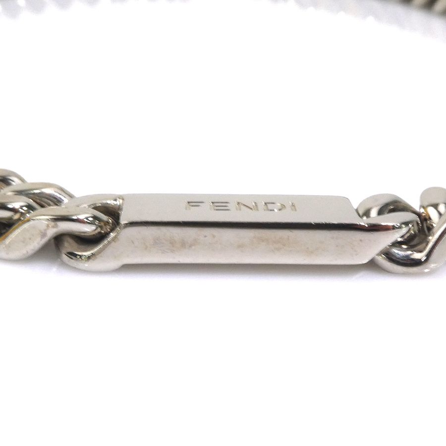 Fendi Necklace Silver — view 4