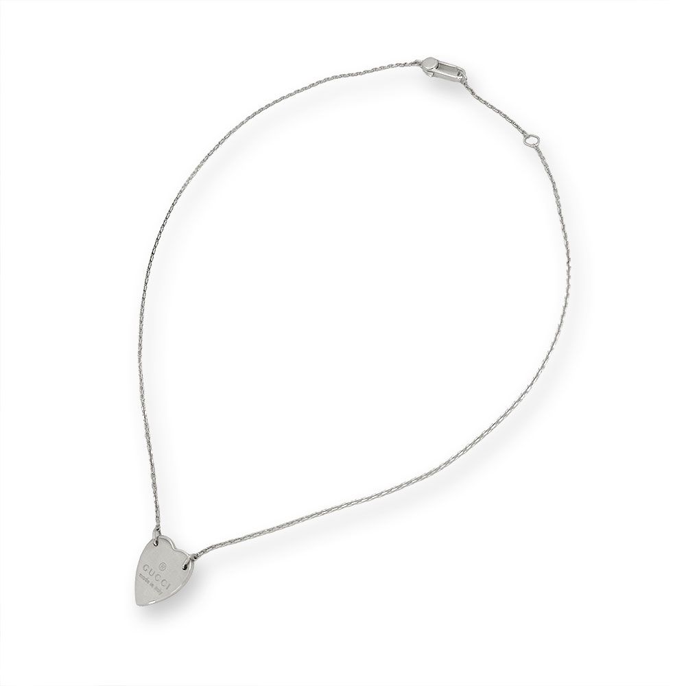 Gucci Motif Necklace Silver — view 3