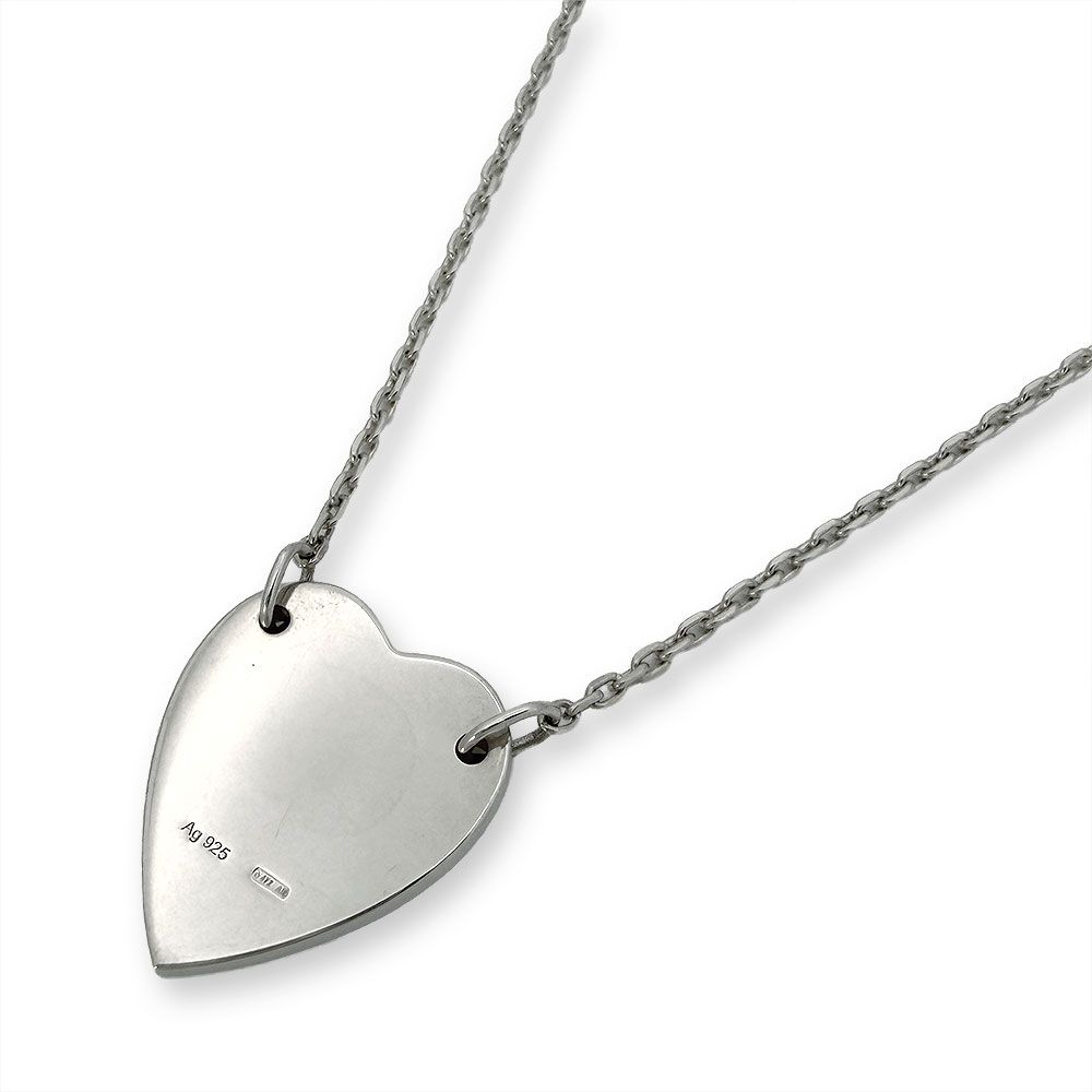 Gucci Motif Necklace Silver — view 2