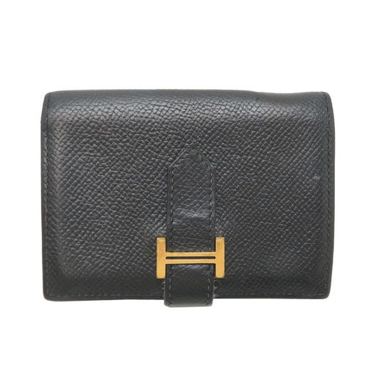 Hermes Card Case Card Holders Black