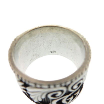 Gucci Double Leaf Motif 925 Sterling Silver Ring — view 4