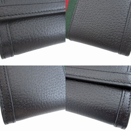 Gucci Sherry Ophidia Leather Black Bifold Wallet — view 8