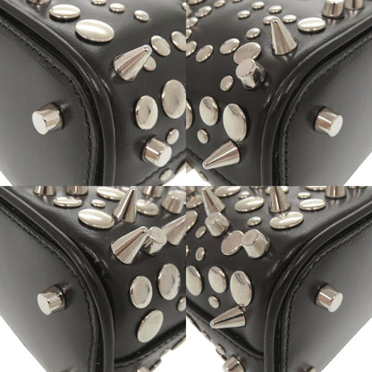 Gucci Diana Bamboo Studs Leather Black 2-Way Shoulder Bag — view 5