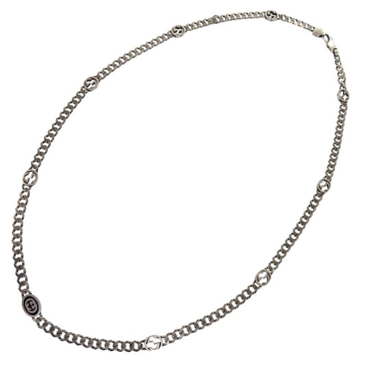 Gucci Interlocking G 925 Necklace 925 Sterling Silver