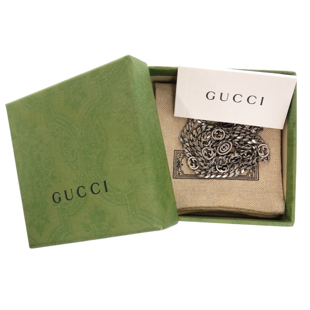 Gucci Interlocking G 925 Necklace 925 Sterling Silver — view 2