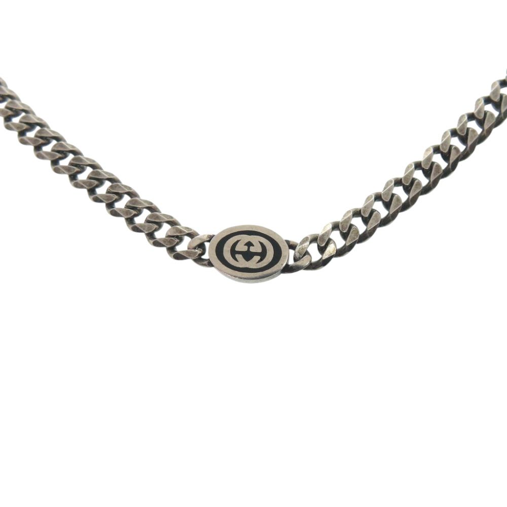 Gucci Interlocking G 925 Necklace 925 Sterling Silver — view 4