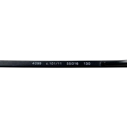 Chanel Sunglasses Black Gradient CC Logo Side Metal Acetate Eyewear Square Lens — view 5