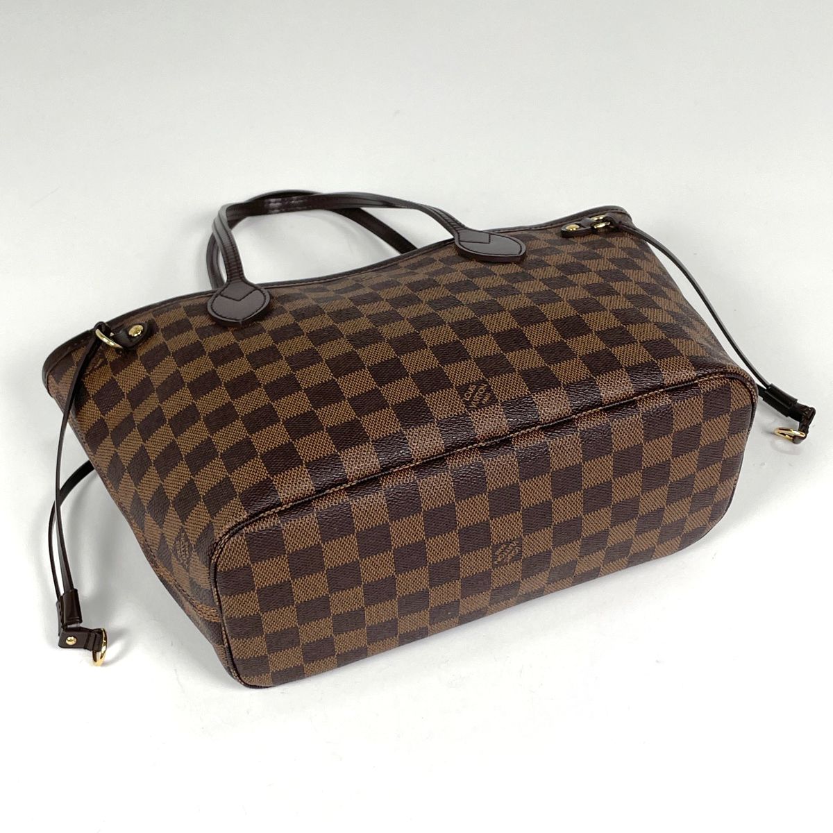 Louis Vuitton Neverfull PM Tote Bag Damier Brown — view 2