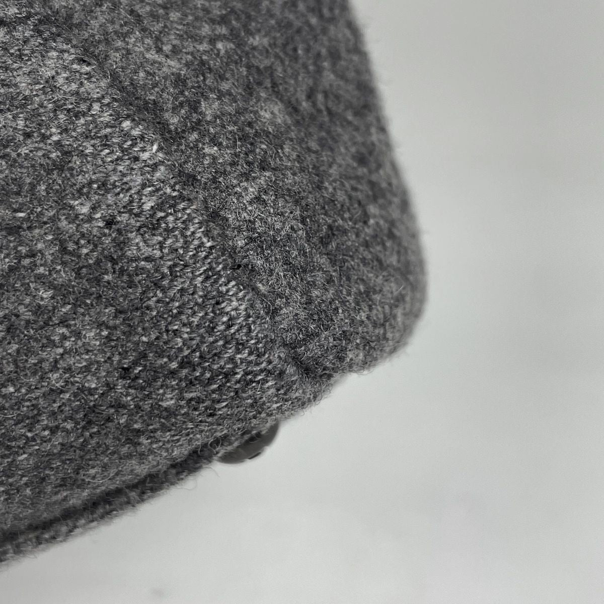 Fendi Peekaboo Handbag Fabric Gray — view 3