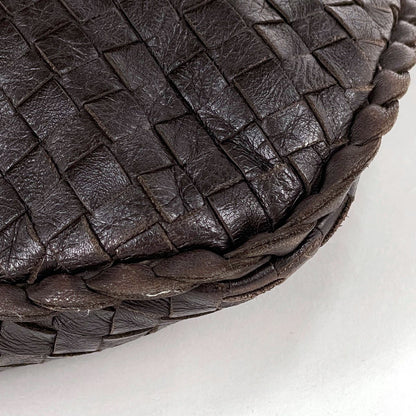 Bottega Veneta Shoulder Bag Intrecciato Leather Brown — view 3