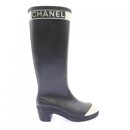 Chanel Long Boots Black