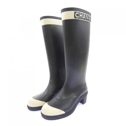 Chanel Long Boots Black — view 3