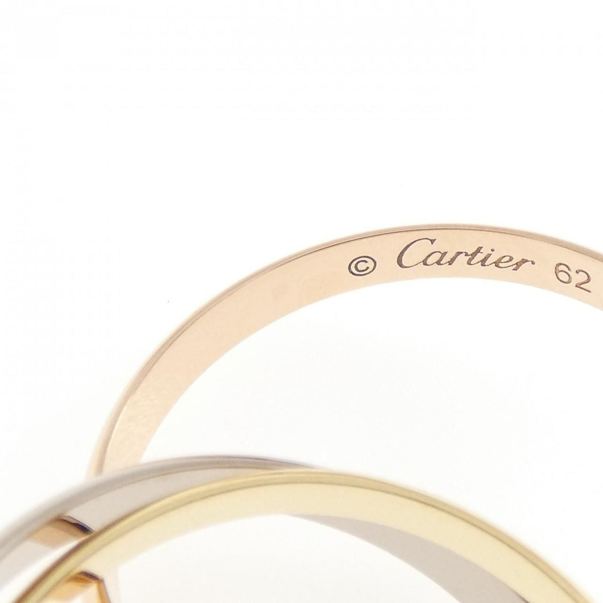 Cartier Trinity Ring Gold — view 4
