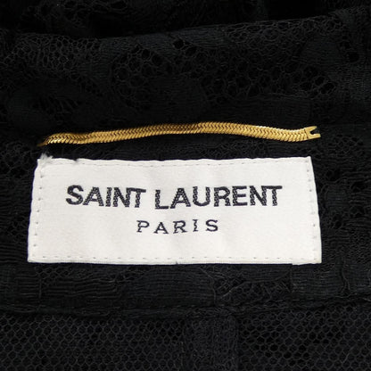 Saint Laurent Coat Black — view 4