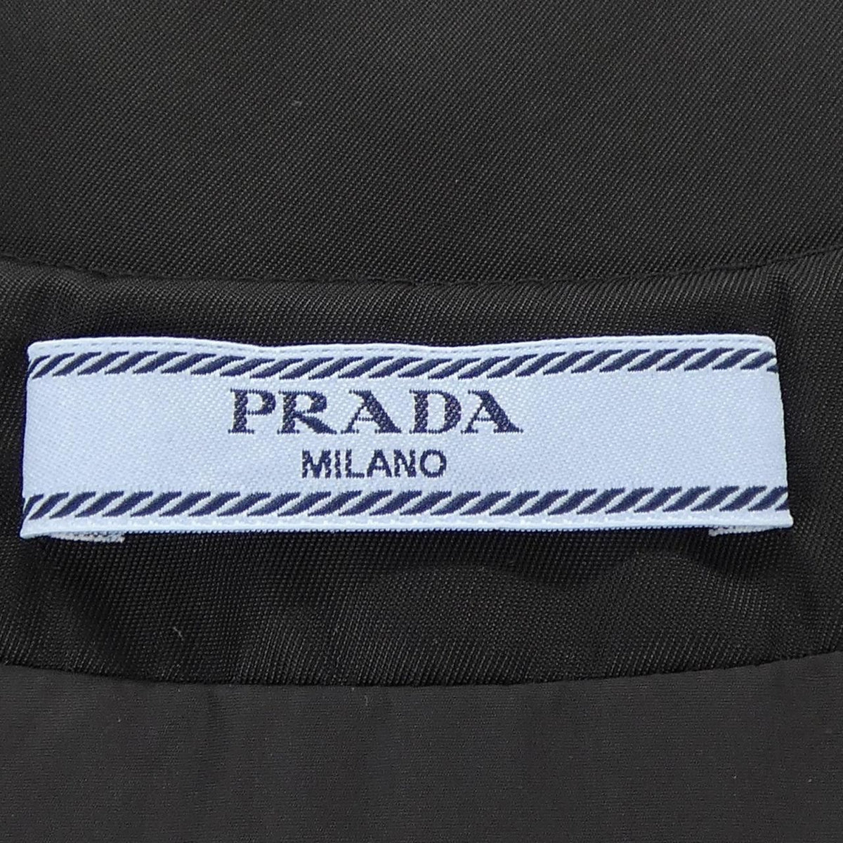 Prada Triangle Logo Gabardine Sleeveless Dress — view 4