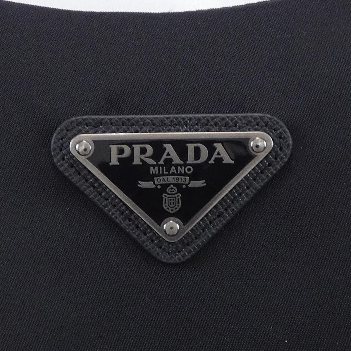 Prada Triangle Logo Gabardine Sleeveless Dress — view 6