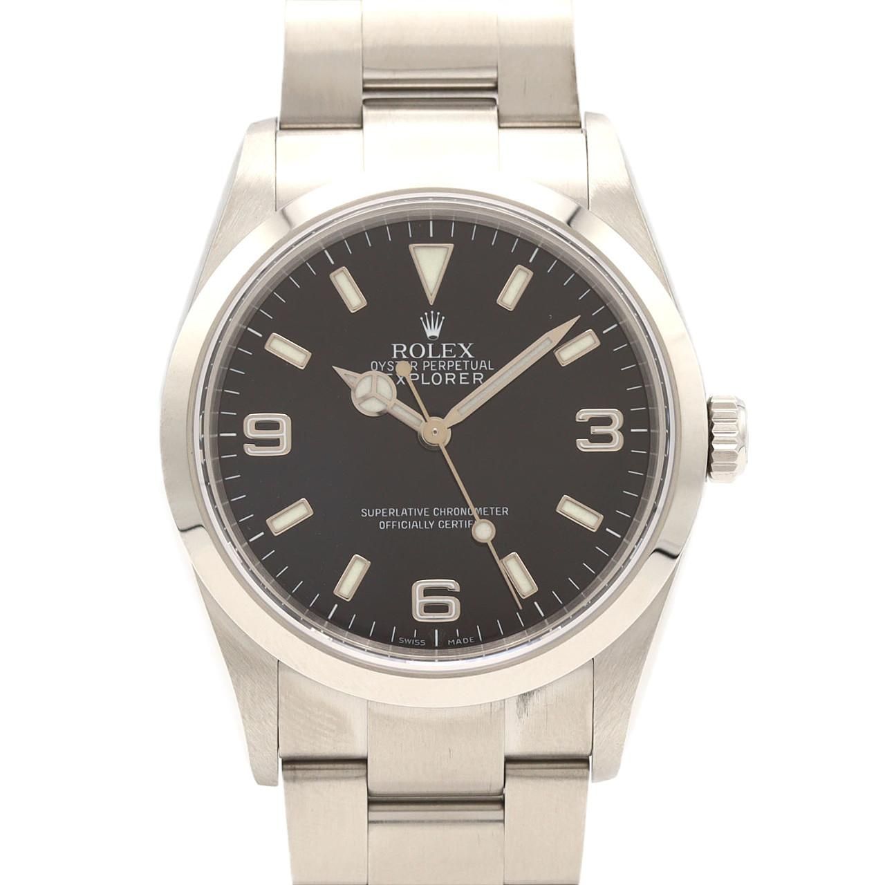 Rolex Explorer I SS Automatic Number Watch