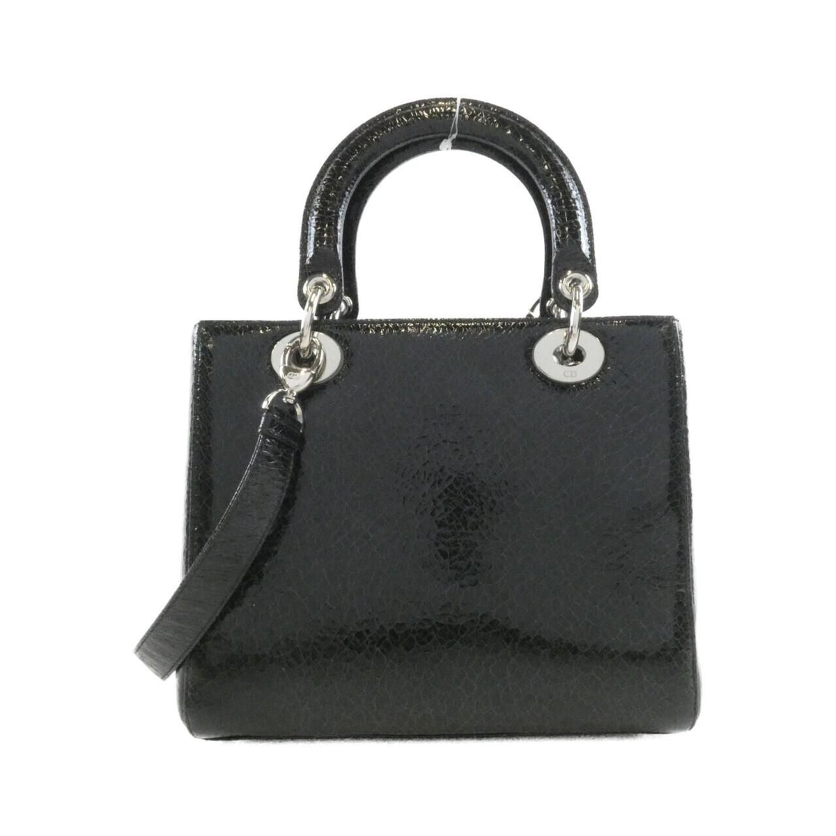 Dior Lady Dior Bag Handbag Black — view 2