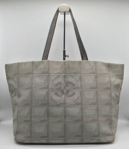 Chanel New Travel Line Tote Bag Gray