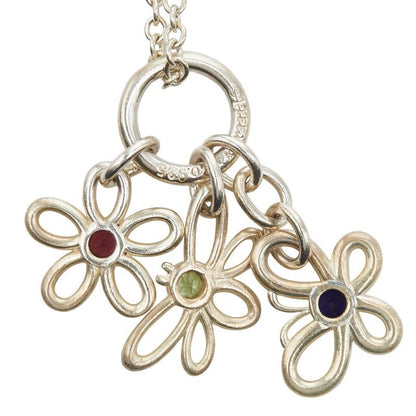 Tiffany & Co Flower Butterfly Bijou Necklace Silver — view 3