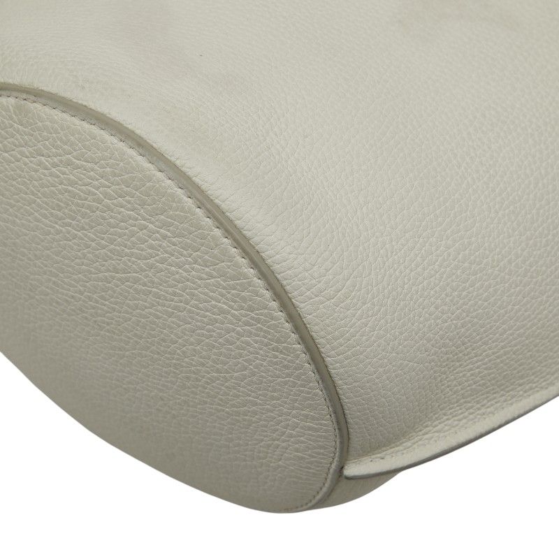 Celine Big Bag Bucket Nano Handbag White Leather — view 6