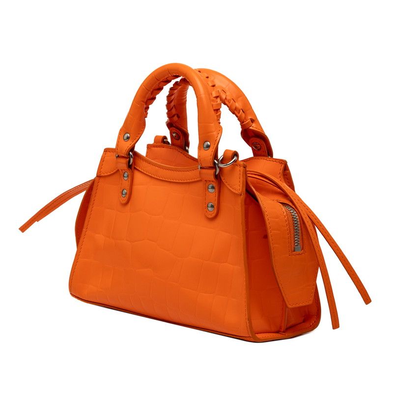 Balenciaga Neo Classic City Mini Croco Shoulder Bag — view 2