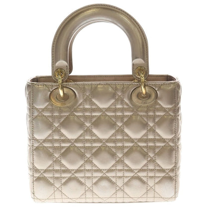 Dior Lady Dior MY Abcdior MY ABC Small Gold Cannage Handbag — view 2