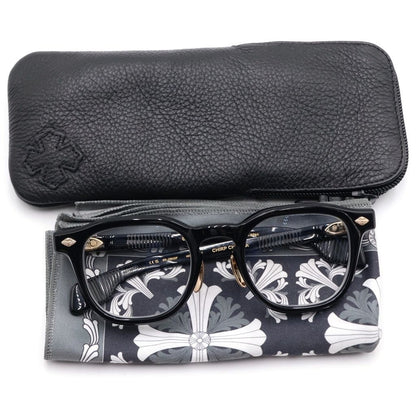 Chrome Hearts Chirp Sunglasses Black Frame Reinforced Acetate 49 Eyewear — view 6