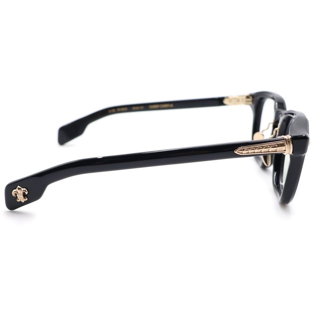 Chrome Hearts Chirp Sunglasses Black Frame Reinforced Acetate 49 Eyewear — view 3