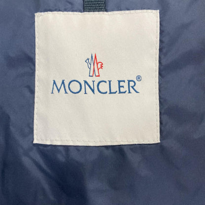 Moncler Aulampia Double Breasted Wool Contrast Down Jacket — view 4