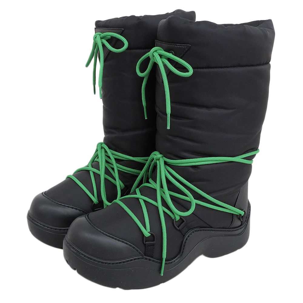 Bottega Veneta Paddle Bomber Boots Shoes Black