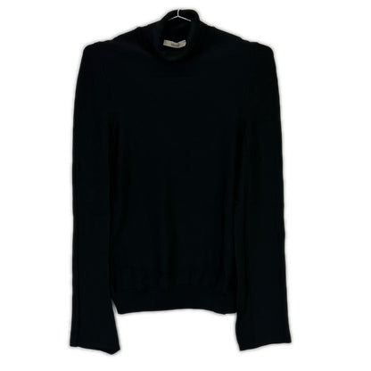 Celine Phoebe Philo Era Black High Neck Stretch Top XS