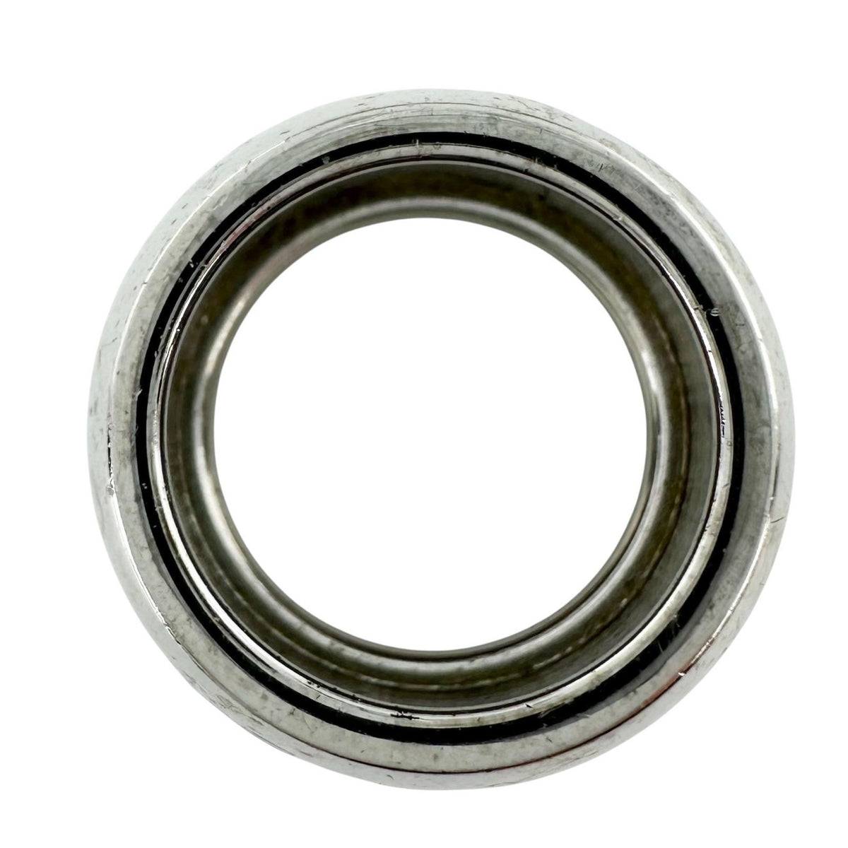Chanel Ring Silver CC Logo — view 2