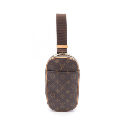 Louis Vuitton Waist Bag Pochette Gange Monogram Canvas Leather